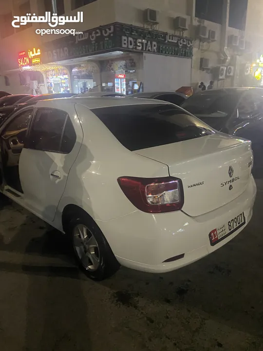 Renault symbol  رينو سيمبول 1600 cc سياره بحاله جيده جدا صبغ وكاله  عداد 142000