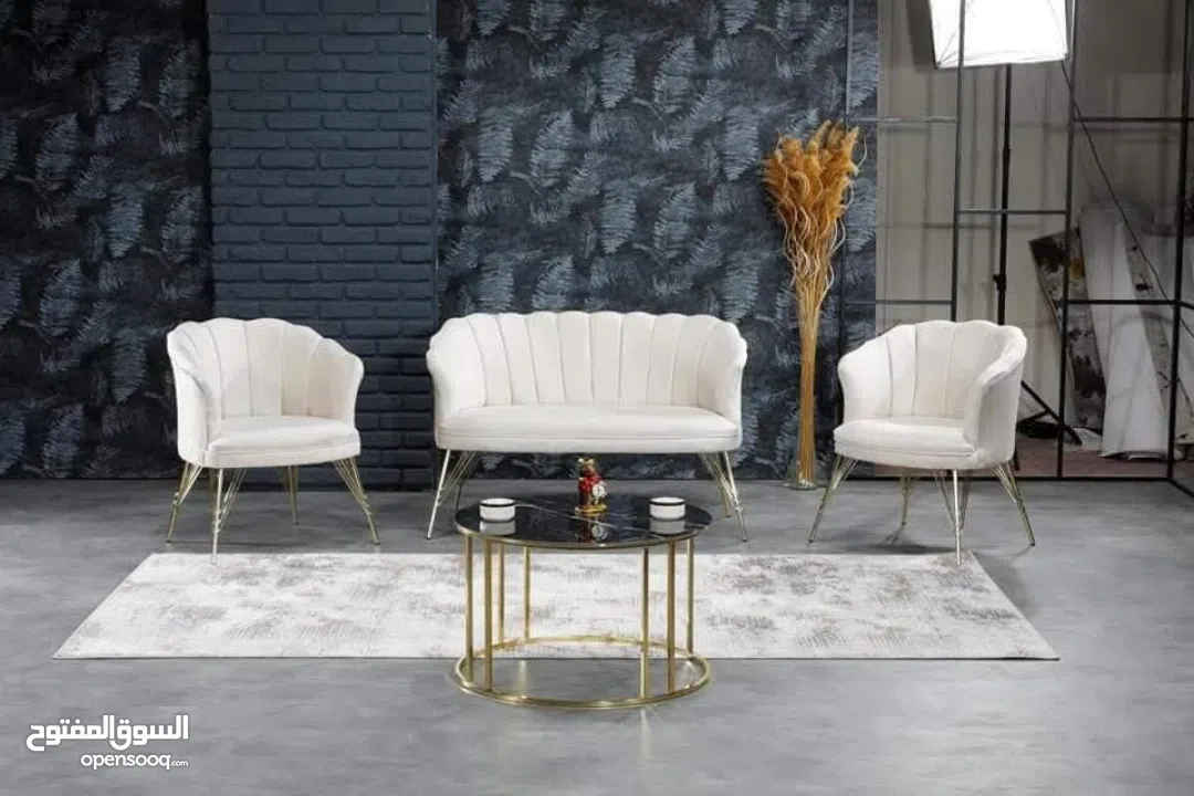 طقم كراسي الشاي أو الورد بس من عنا بسعر مميز