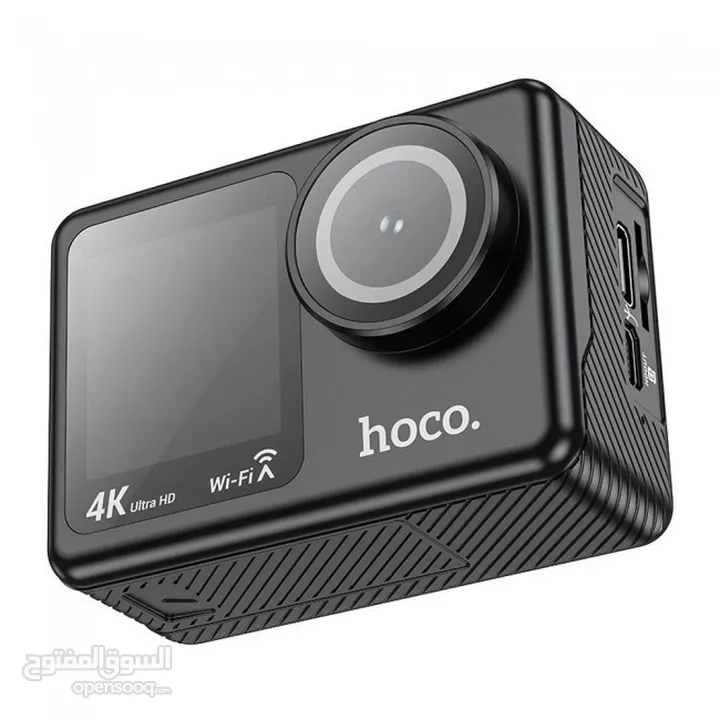 Hoco DV101 Action Camera HD (720p) Underwater (with Case) with WiFi with 3 inch Screen