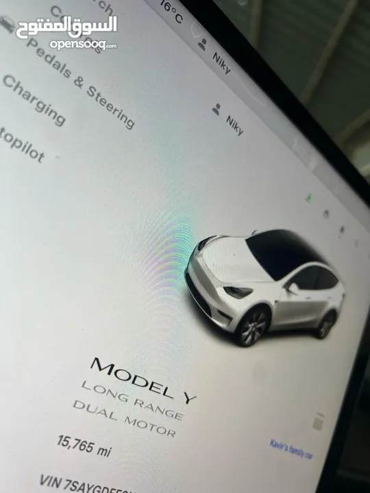 TESLA MODEL Y LONG RANG DOUIL MOTOR 2022