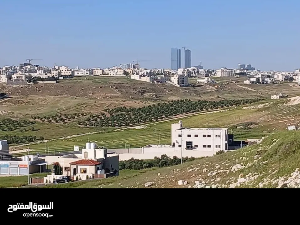 ارض للبيع مرج الحمام  حوض القصير  اسكان المهندسين  بالقرب من ترخيص غرب عمان سكن ج احكام خاصه