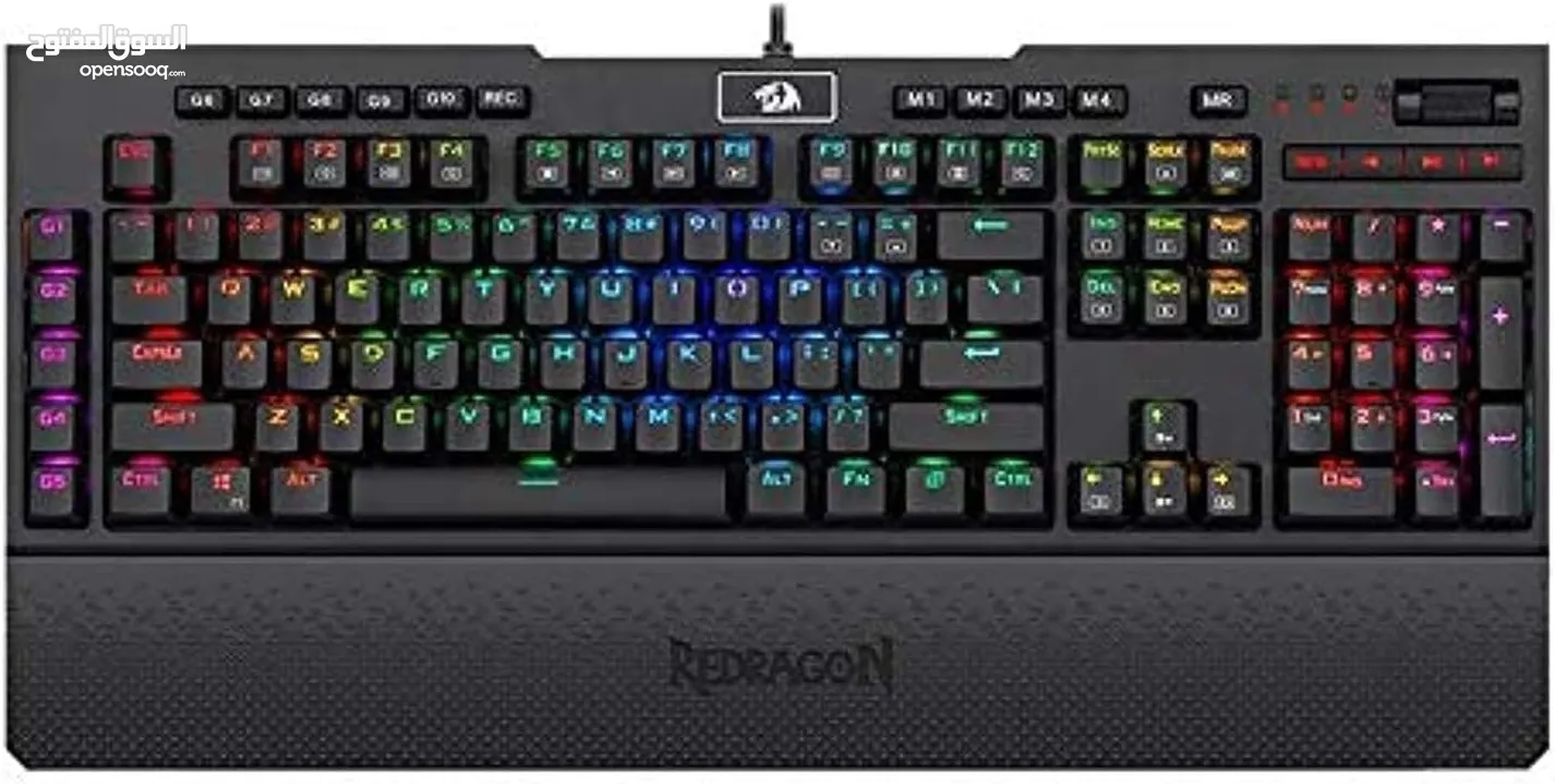 Redragon K586 Brahma RGB Mechanical Gaming Keyboard – Blue Switches