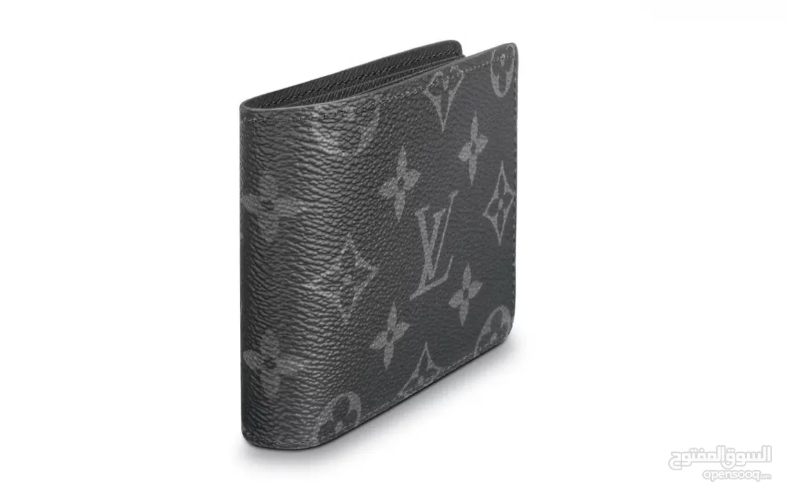 Louis Vuitton  Slender Wallet Monogram Eclipse   محفظة لويس فيتون الأصلية