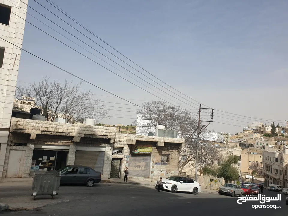 ارض للبيع  تجاري استثمارية جبل عمان خلف بيت الفن الاردني ش وادي صقرة بجانب بنك الاسكان