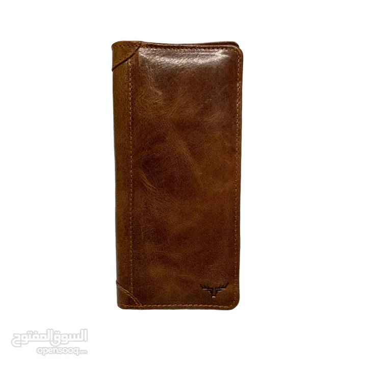 Companion Long Bi-Fold Leather Wallet and Card Holder - Slim Fit Pocket Size