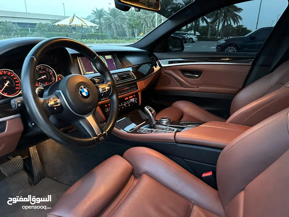 للبيع BMW 528 الموتر خليجي ((كيت M كااامل وكالة ))  موديل 2015