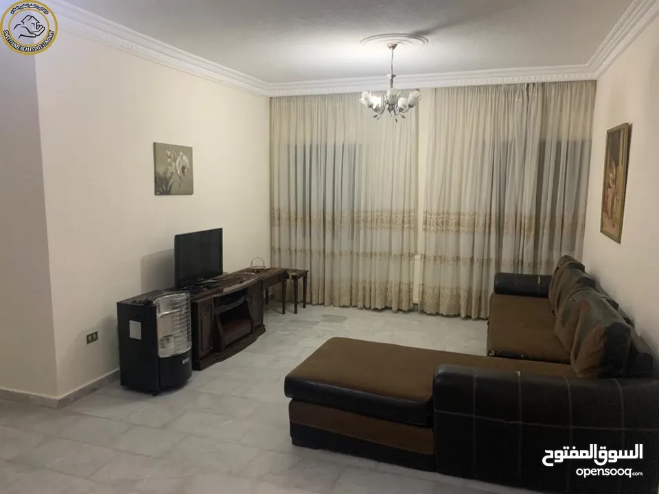 شقة مفروشة مميزة للبيع في الرابية  قرب شارع المدينة المنورة طابق ثاني 100م بسعر مغري