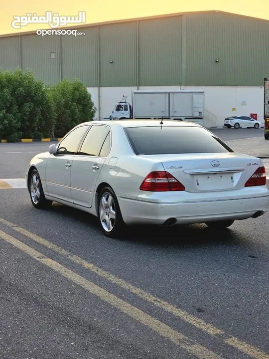 لكزس LS430 فل اوبشن نصف الترا موديل 2006 وارد أمريكي