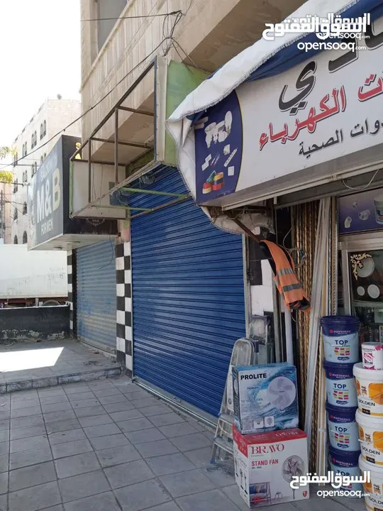 محال تجارية للايجار - الشارع الرئيسي/حي الاسكان-اسكان ابن سينا بالزرقاء الجديدة البتراوي
