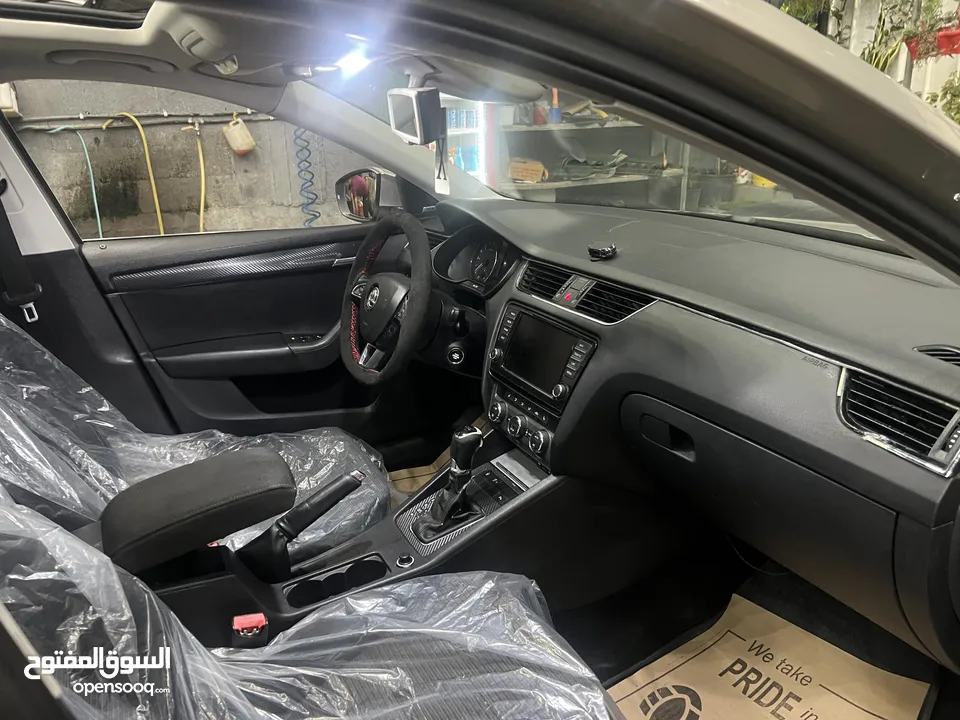 سكودا اوكتافيا 2016 مطور 1600 ديزل جير اتوماتيك فل الفل اضافات بنورامااااا بسعررررر محرقه ع الكاش