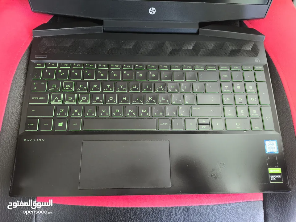 HP PAVILION,  i7‐9750H, GTX 1650, 16 GB DDR4