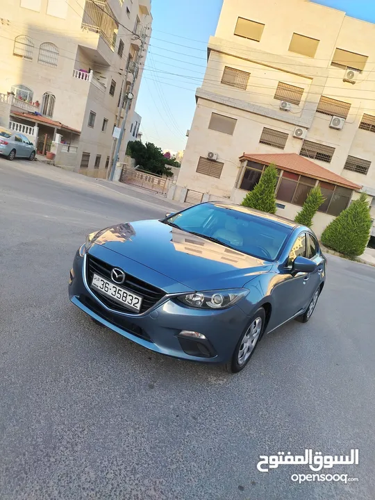 مازدا زوم 3 موديل 2015 فحص كاامل 7 جيد وارد الخليج خصوصي اصلي بحالة الوكاله ممشى قليل