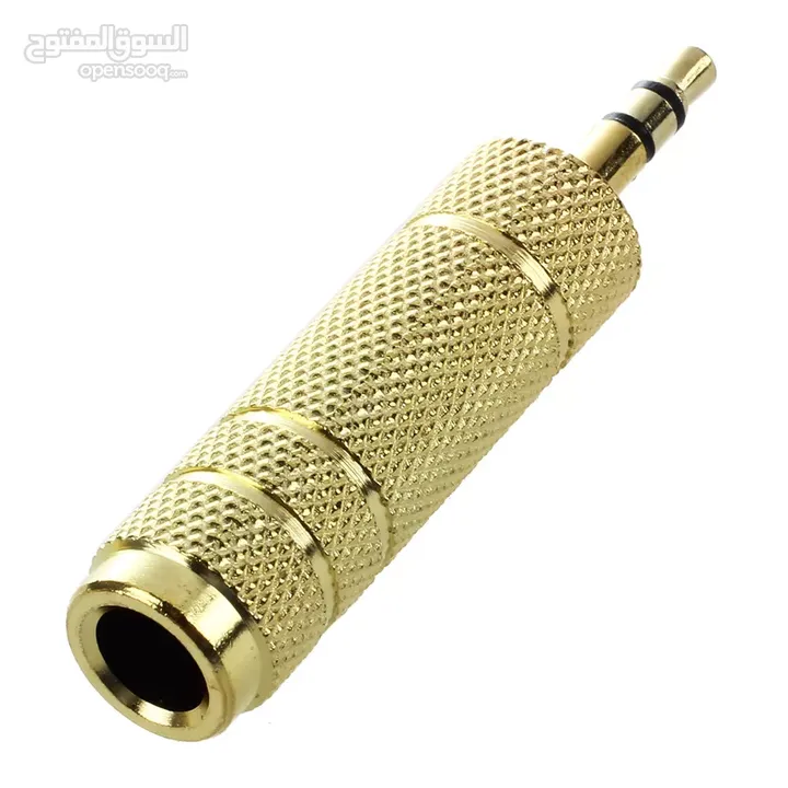 3.5mm jack  6.5mm Female  Plug