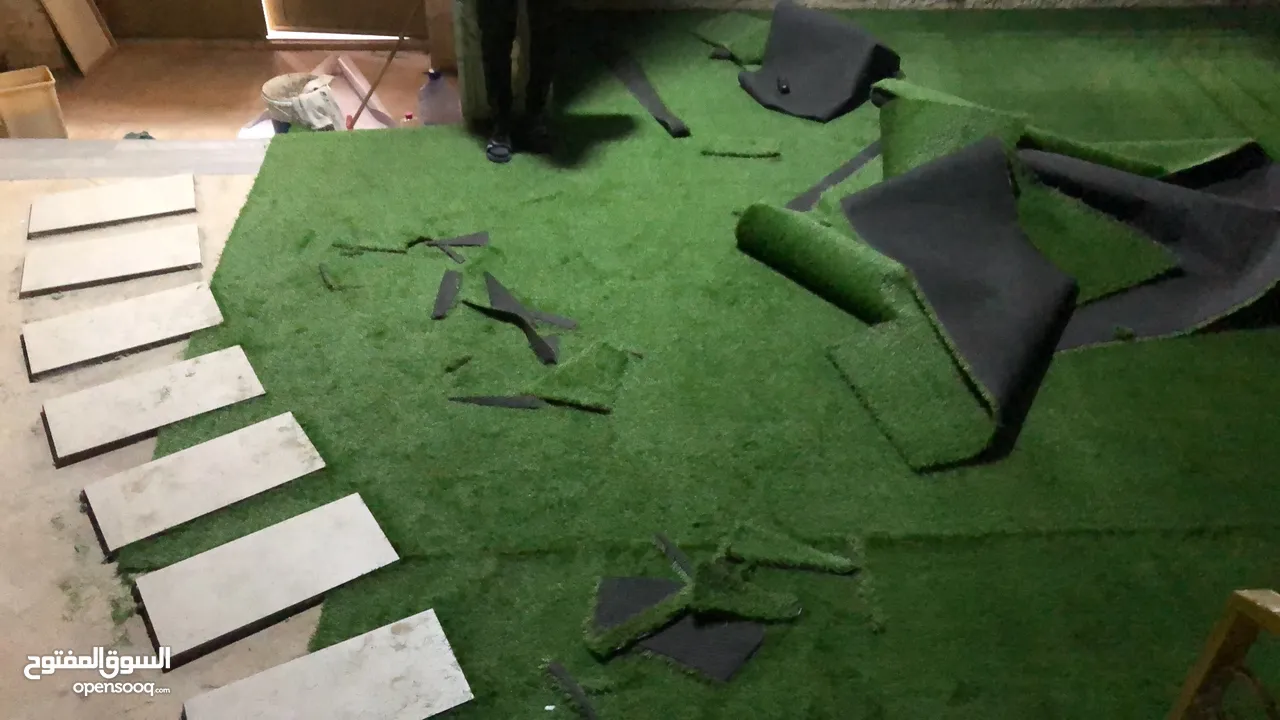 عشب صناعي فاخر