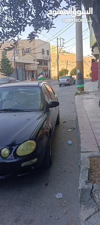 كيا شوما موديل 1999 لون اسود فحص 3 جيد