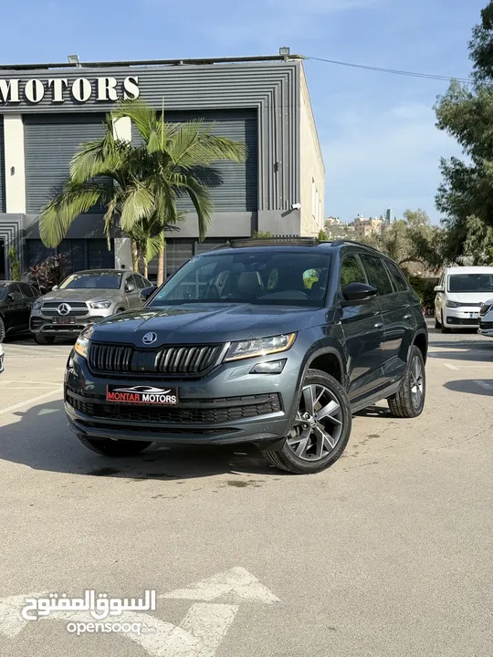 سكودا كودياك Sport line ترخيص 2020 محرك 2000 ديزل جير أوتوماتيك 190 حصان