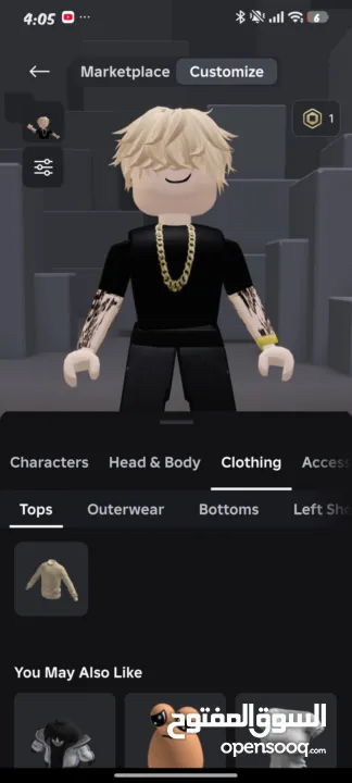 حساب روبلوكس للبيع