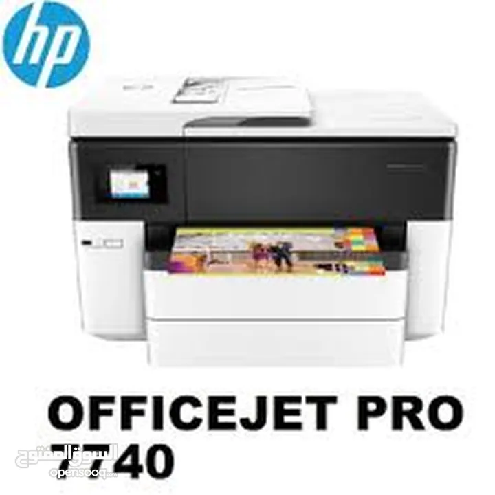 HP OFFICIJECT PRO 7740 A3 WIDE طابعة اتش بي ش A3 +A4  بأفضل جودة واقل