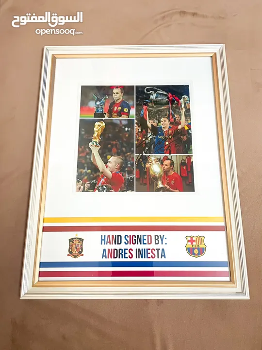 توقيع أندريس إنييستا ( اثبات proof ) Andres Iniesta signature