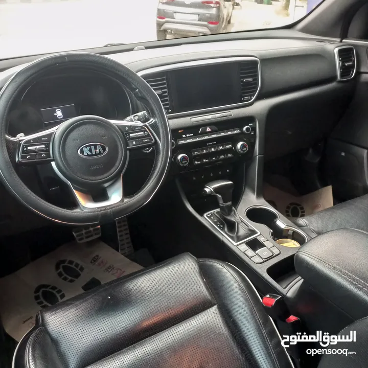 كيا سبورتاج فل مسكر عدا الفتحه كاش