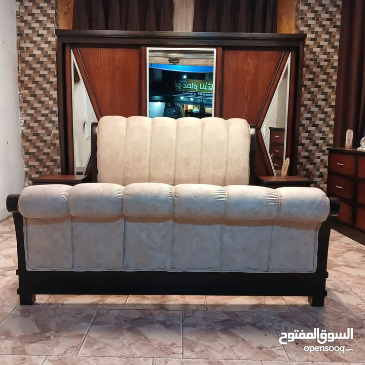غرفة نوم ماستر تفصيل  وكالة الوكالة  استخدامها لا يذكر  خشب لاتيه و زان وقشرة بلوط        فاخرة جدا