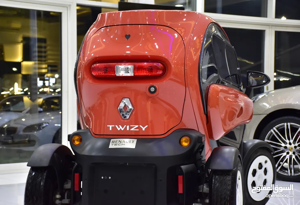 Renault Twizy ( 2019 Model ) in Orange Color Korean Specs