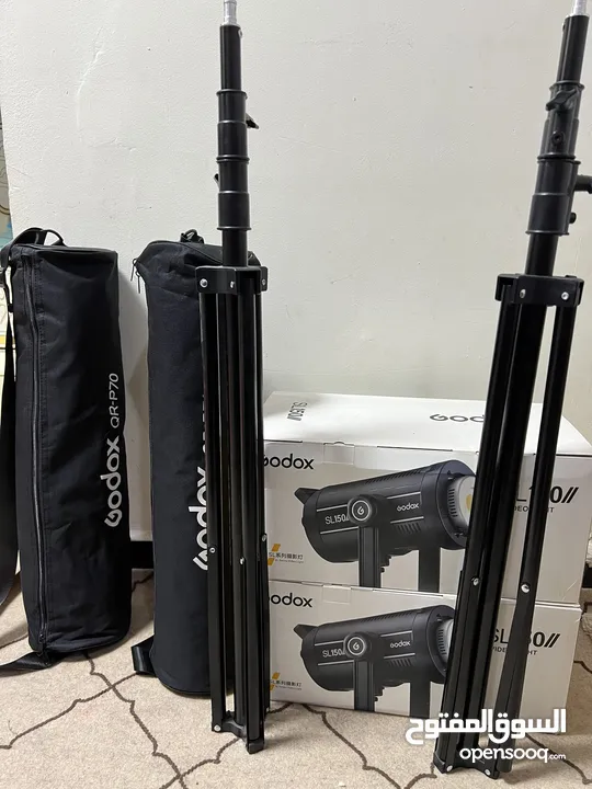 أضائة للتصوير الاحترافي Godox SL150 ii /للفيديو والصور ايضآ