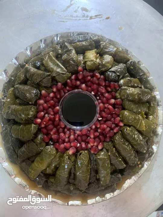 خروف مشوي او محشي او محشي ورق عنب دوالي
