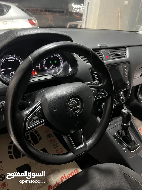 سكودا اوكتافيا 2019 فل بدون فتحة متور الفين ديزل تيربو حرق كااش