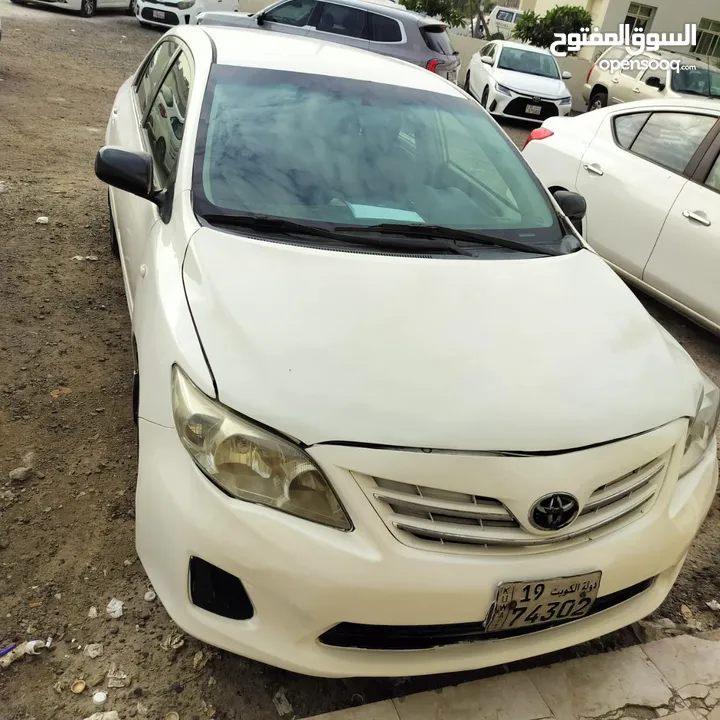 Toyotta corolla 2013,