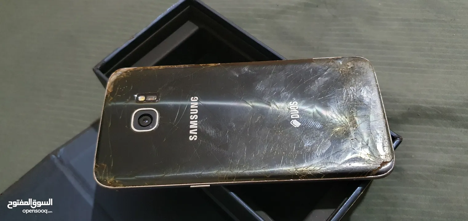 Samsung S7 Edge للبيع يحتاج إلى شاشه و ظهر