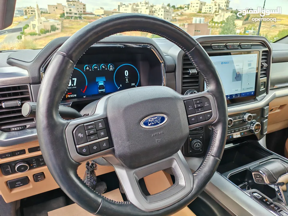 Ford F-150 2021 Lariat ( Gasoline )   powerboost 4x4 فورد f150 موديل 2021 بحالة ممتازة