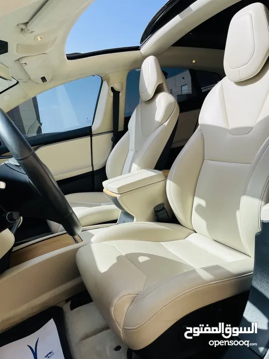 تيسلا موديل S 100D موديل 2018 بانوراما متحركة ، السيارة بحالة الوكالة Tesla Model S100D