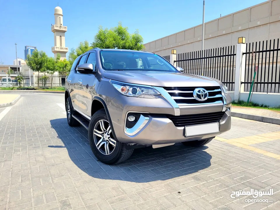 TOYOTA FORTUNER MODE 2019 SINGLE OWNER ZERO ACCIDENT  AGENCY MAINTAINED  WELL MAINTAINED CAR