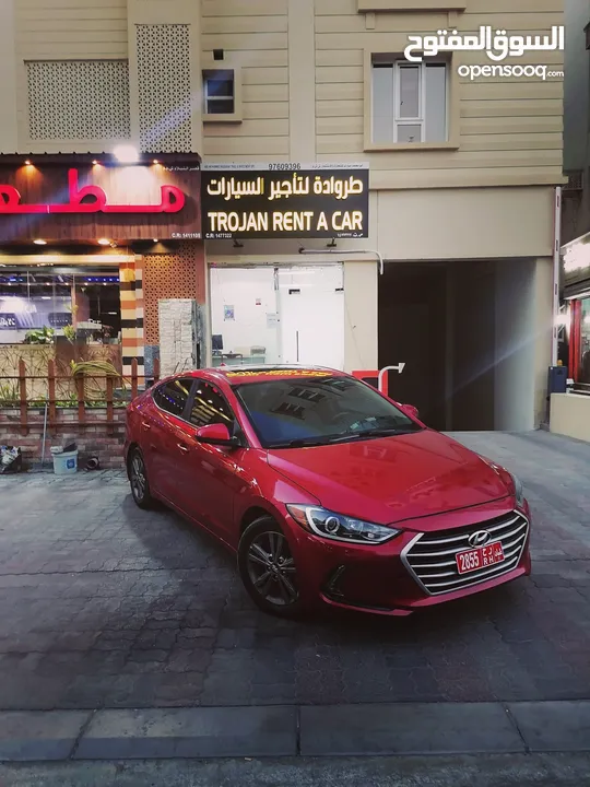 هيونداي النترا 2019 فل اوبشن للايجار -rent a car