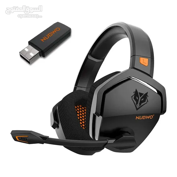NUBWO G06 Wireless Gaming Headset سماعات وايرليس تعمل على كل الأجهزة وايرليس