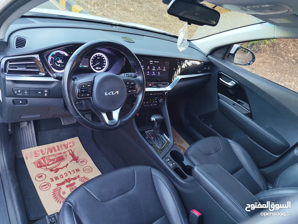كيا نيرو 2022 KIA NIRO HYBRID جمرك جديد وارد كوري فحص كامل بحالة الوكالة
