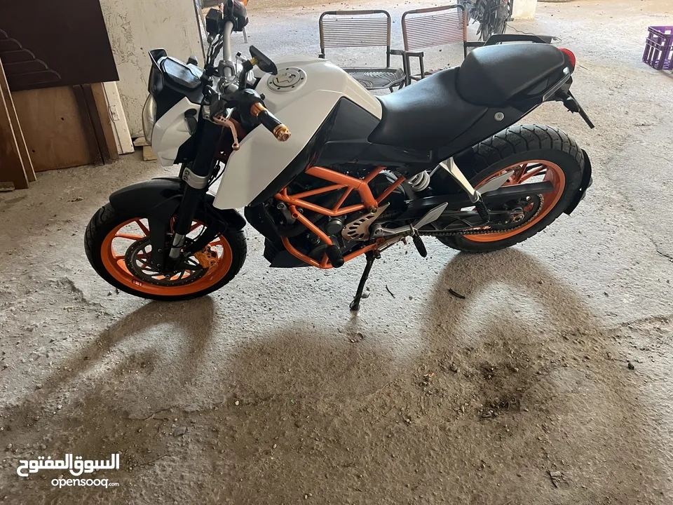 دراجة للبيع KTM 390 DUKE ABS لا تحتاج شي