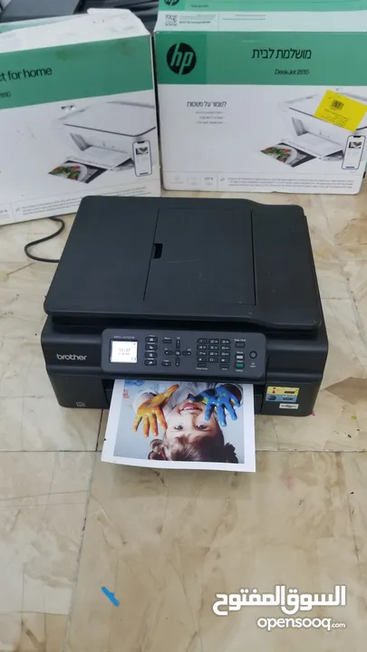 طابعة Brother  للصور مع سكانر فقط 150 شيقل !!