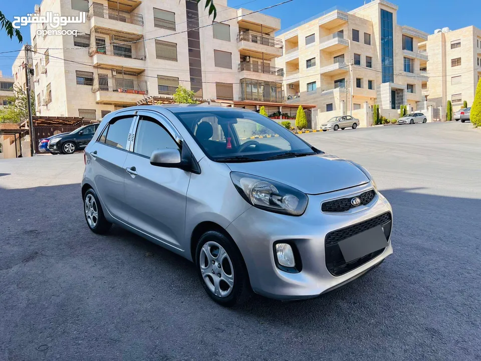 كيا بيكانتو 2016 جير اتوماتك محرك 1250cc بحاله الوكاله