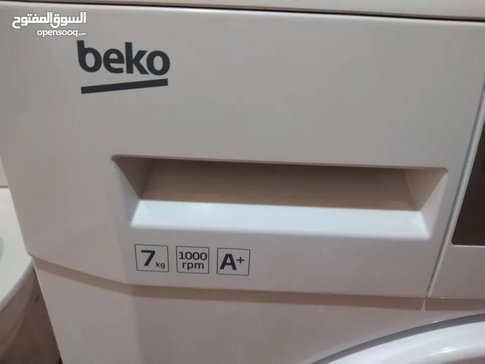 غسالة بيكو للبيع المستعجل بداعي السفر