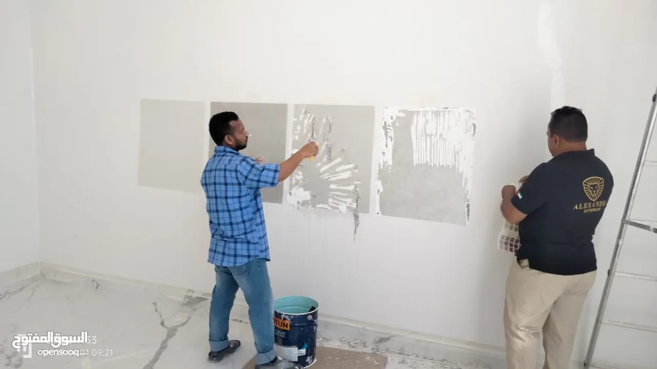 صيانة painting and plumbing air conditioner low cleaning tile making electrical and gyps in Al ain