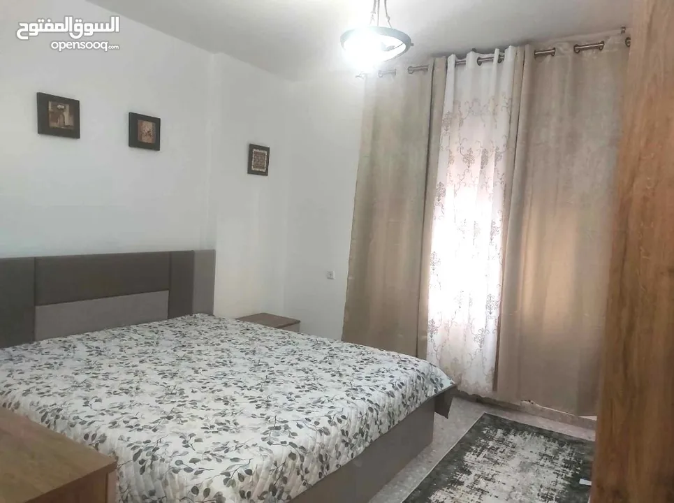 شقة مفروشة للايجار في عين منجد   رقم الشقة : 1248