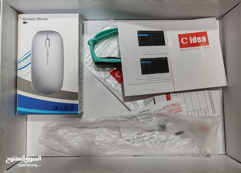 تابلت Cidea CM8000 Plus 10 إنش 5G LTE مستعمل مرتين فقط وضل بكرتونته قليل الاستخدام ويعمل بكفاءة عالي