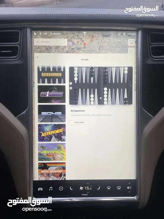 Tesla  S85 2013 محولة 2017 للبيع او للبدل