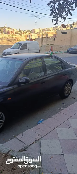 كيا شوما موديل 1999 لون اسود فحص 3 جيد