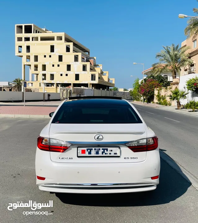 *LEXUS ES350*  *Bahrain Agency* Model -  2016 Engine - Japan  Color – White  *Passing  Full Insuranc