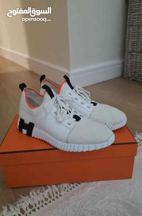 Authentic Hermes Depart Bouncing Sneakers for Men Size 42 for Sale