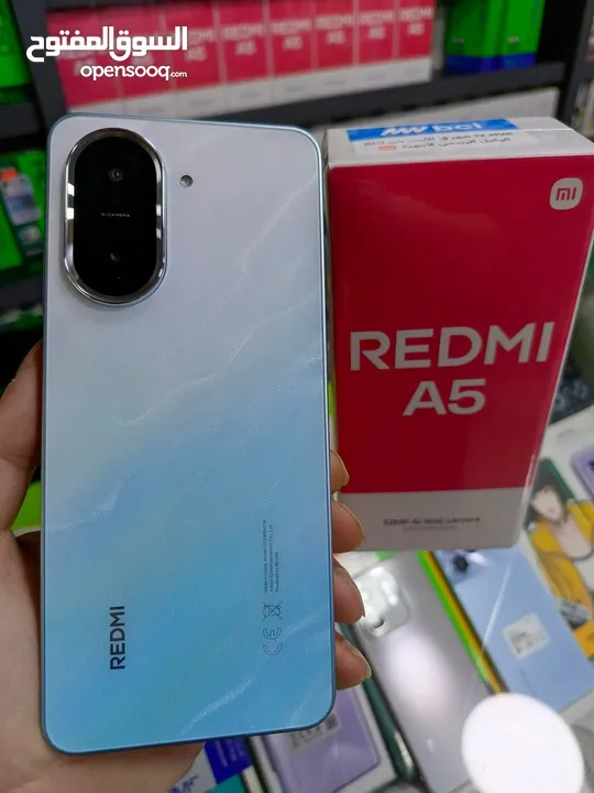 جهاز جديد بالكرتونة Radmi A5 رام 6 جيجا 128 مكفول سنة متوفر توصيل