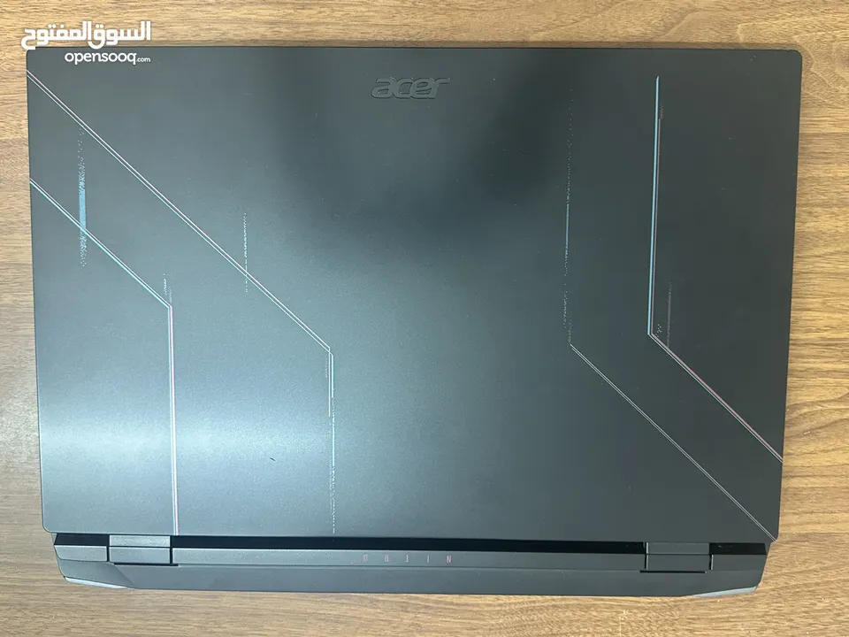 لابتوب جيمنج acer nitro 5 جهاز شبة جديد مرتب مع شاحنة الاصلي مواصفات ممتازة ل الالعاب و الشغل مرتب